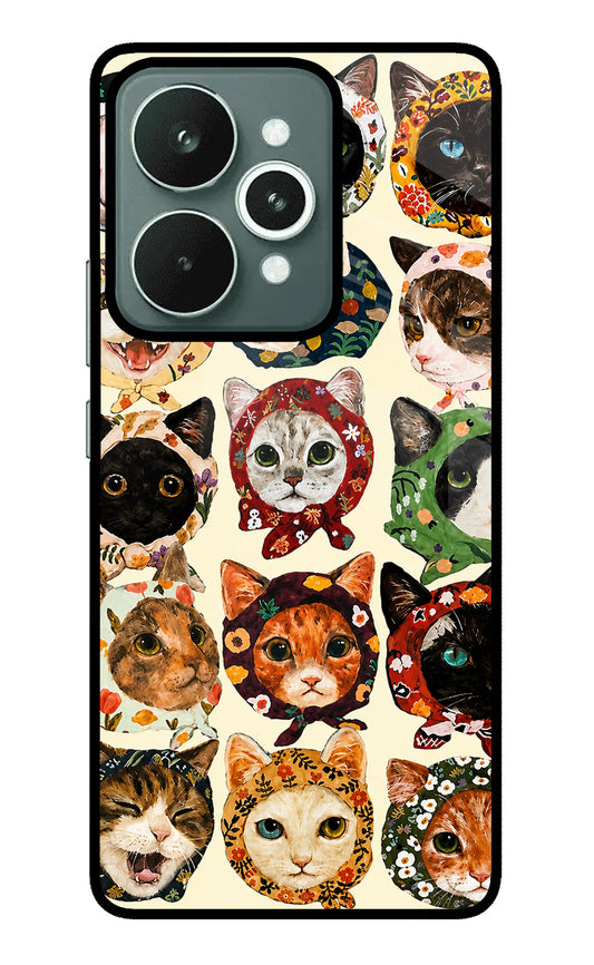 Cool Cat Realme 15 Glass Case
