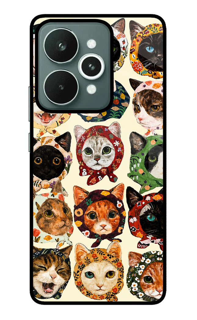 Cool Cat Realme 15 Glass Case