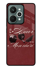 Velvet Cherry Realme 15 Glass Case