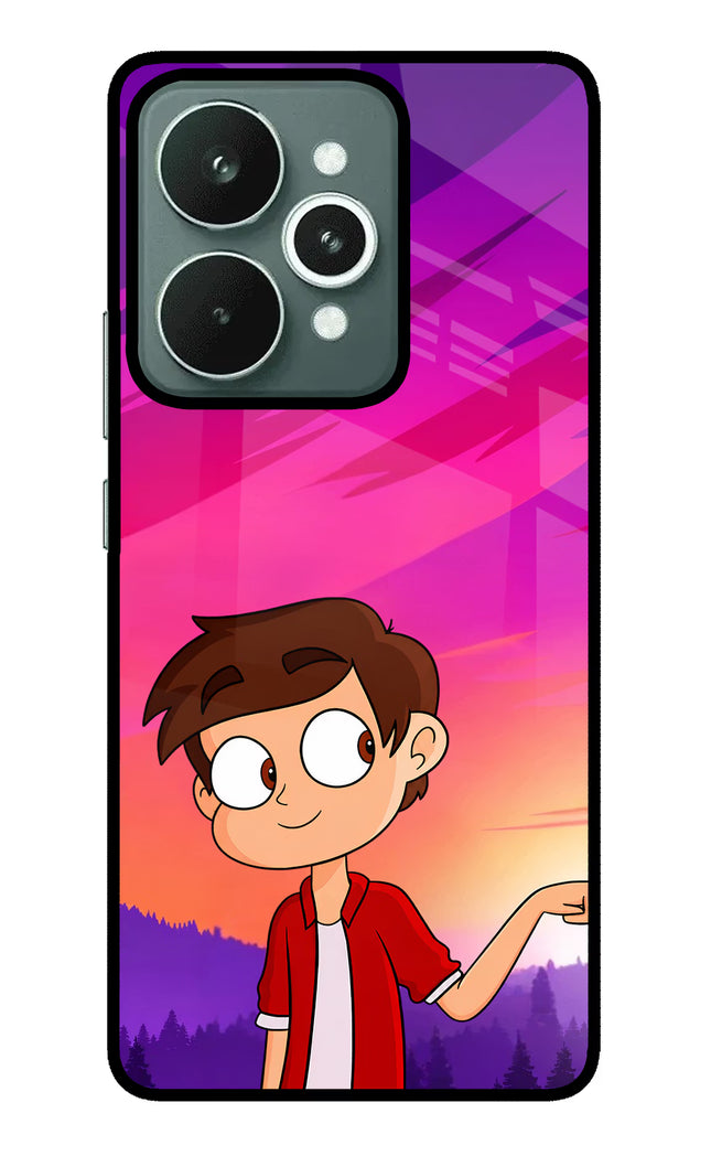 Marco Sunset Realme 15 Glass Case
