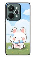 Bunny Treat Realme 15 Glass Case