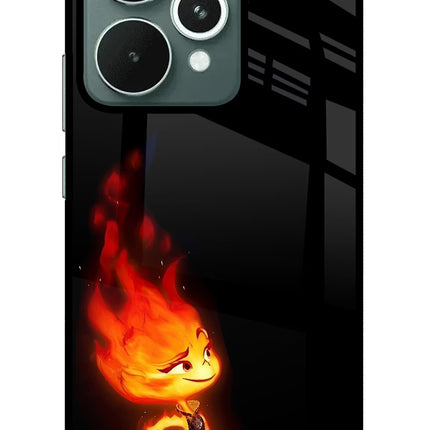 Ember Flame Realme 15 Glass Case