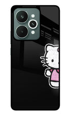 Kitty Charm Realme 15 Glass Case