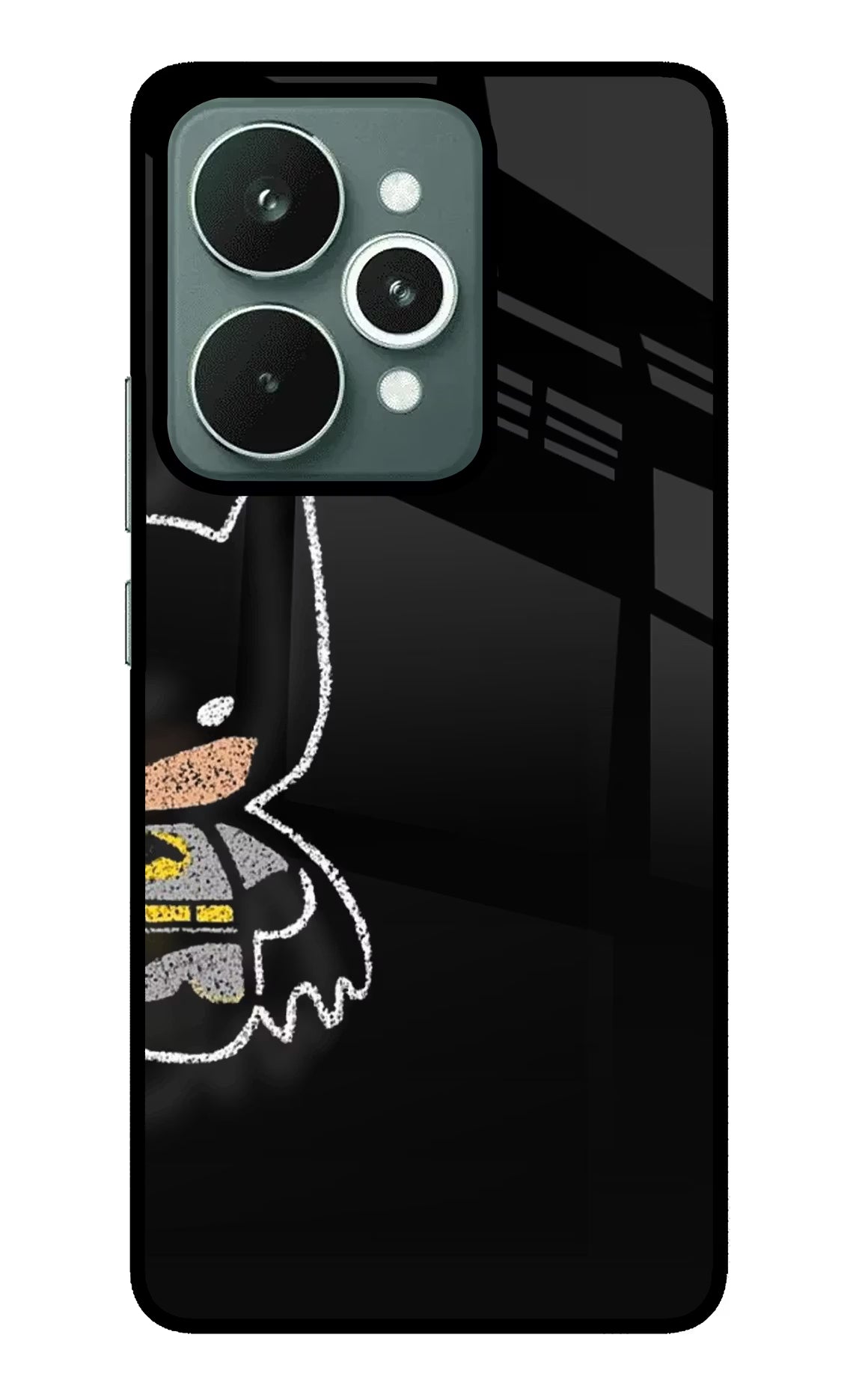Bat Kitty Realme 15 Glass Case