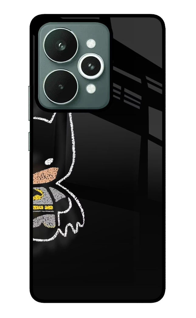 Bat Kitty Realme 15 Glass Case