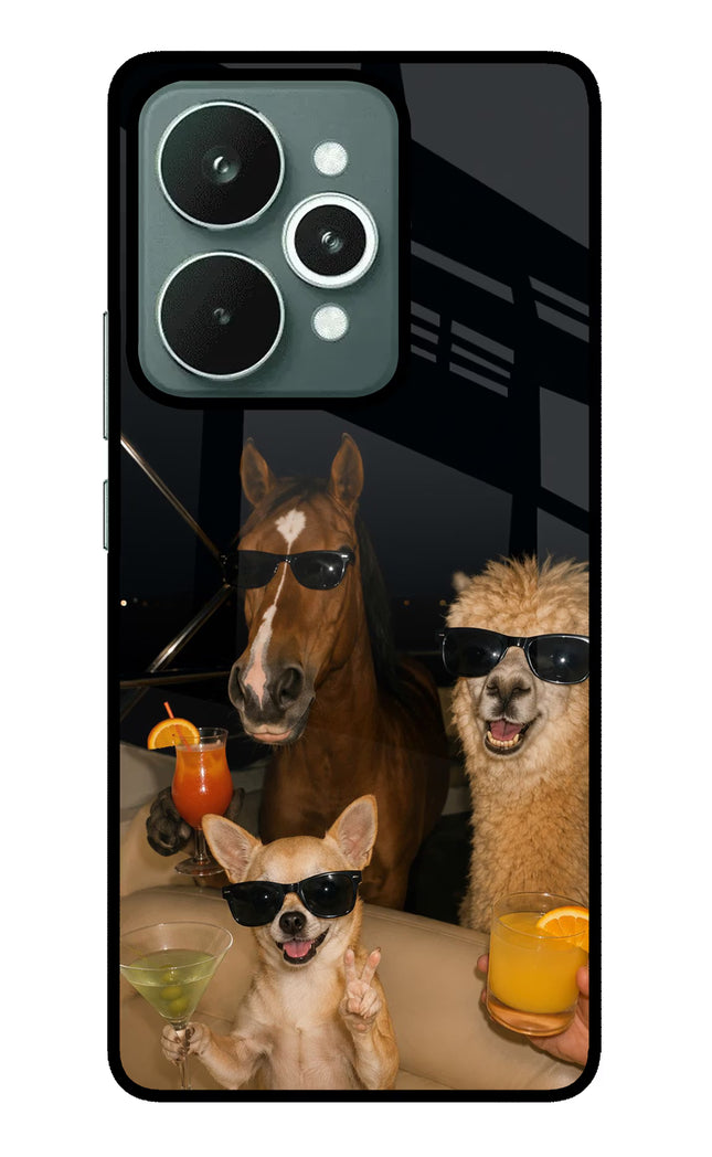 Party Squad Realme 15 Glass Case