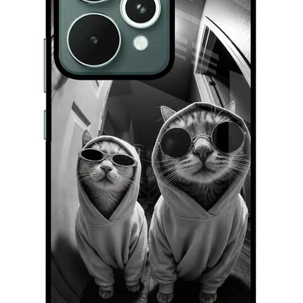 Hood Cats Realme 15 Glass Case