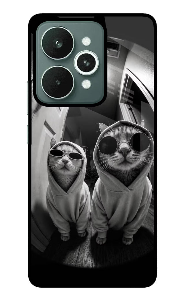 Hood Cats Realme 15 Glass Case