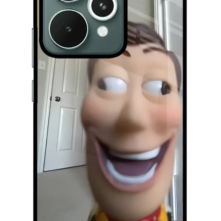 Side Eye Woody Realme 15 Glass Case