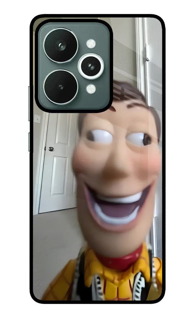 Side Eye Woody Realme 15 Glass Case