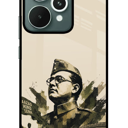 Netaji Rising Realme 15 Glass Case