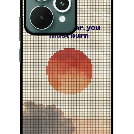 Pixel Sun Realme 15 Glass Case