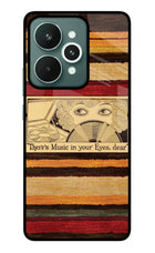 Vinyl Stripes Realme 15 Glass Case