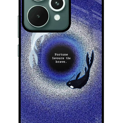 Dark Koi Realme 15 Glass Case