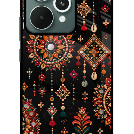 Boho Noir Realme 15 Glass Case
