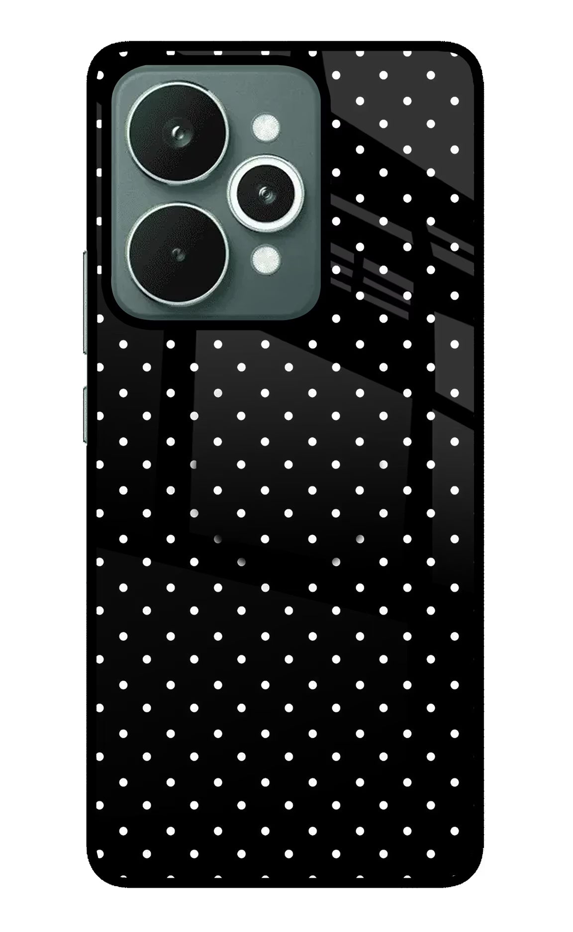White Dots Realme 15 Pop Case by Casekaro