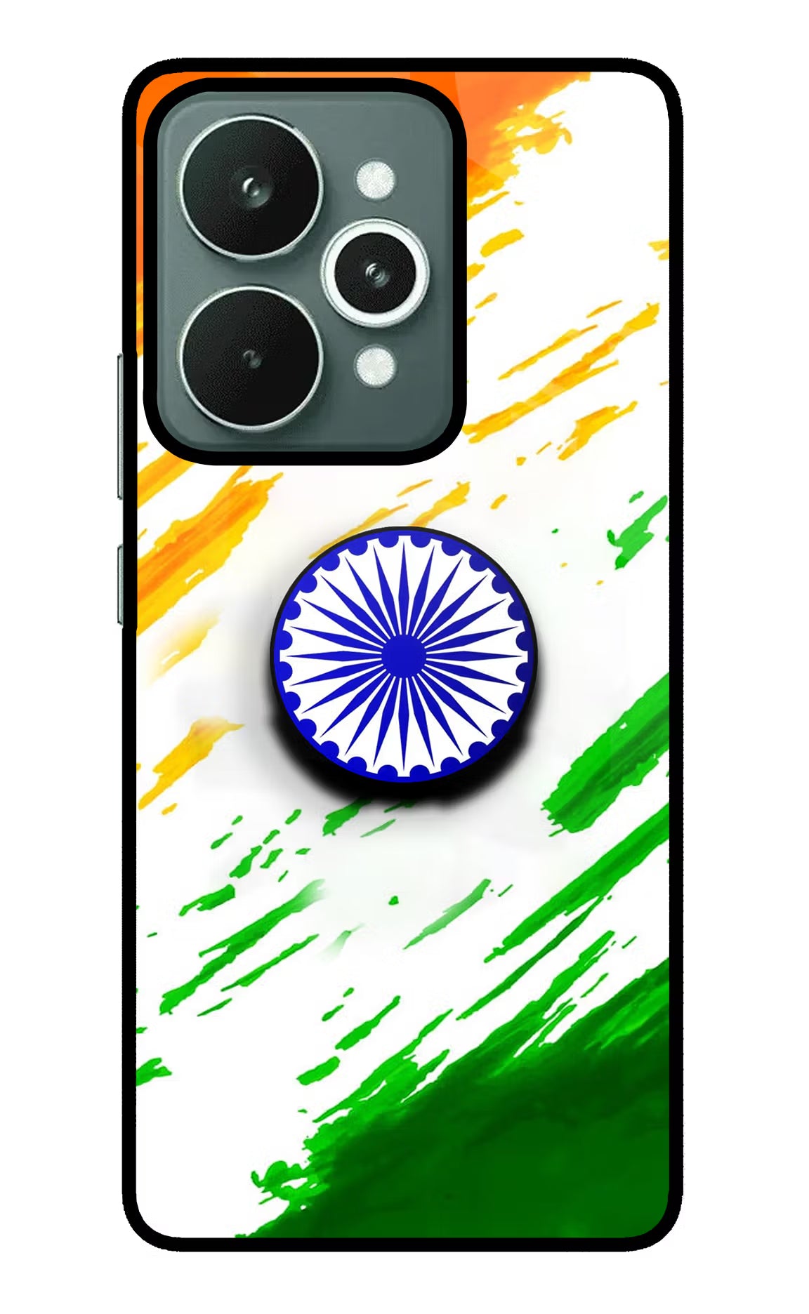 Indian Flag Ashoka Chakra Realme 15 Pop Case by Casekaro