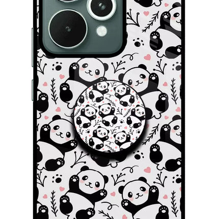 Cute Panda Realme 15 Pop Case by Casekaro