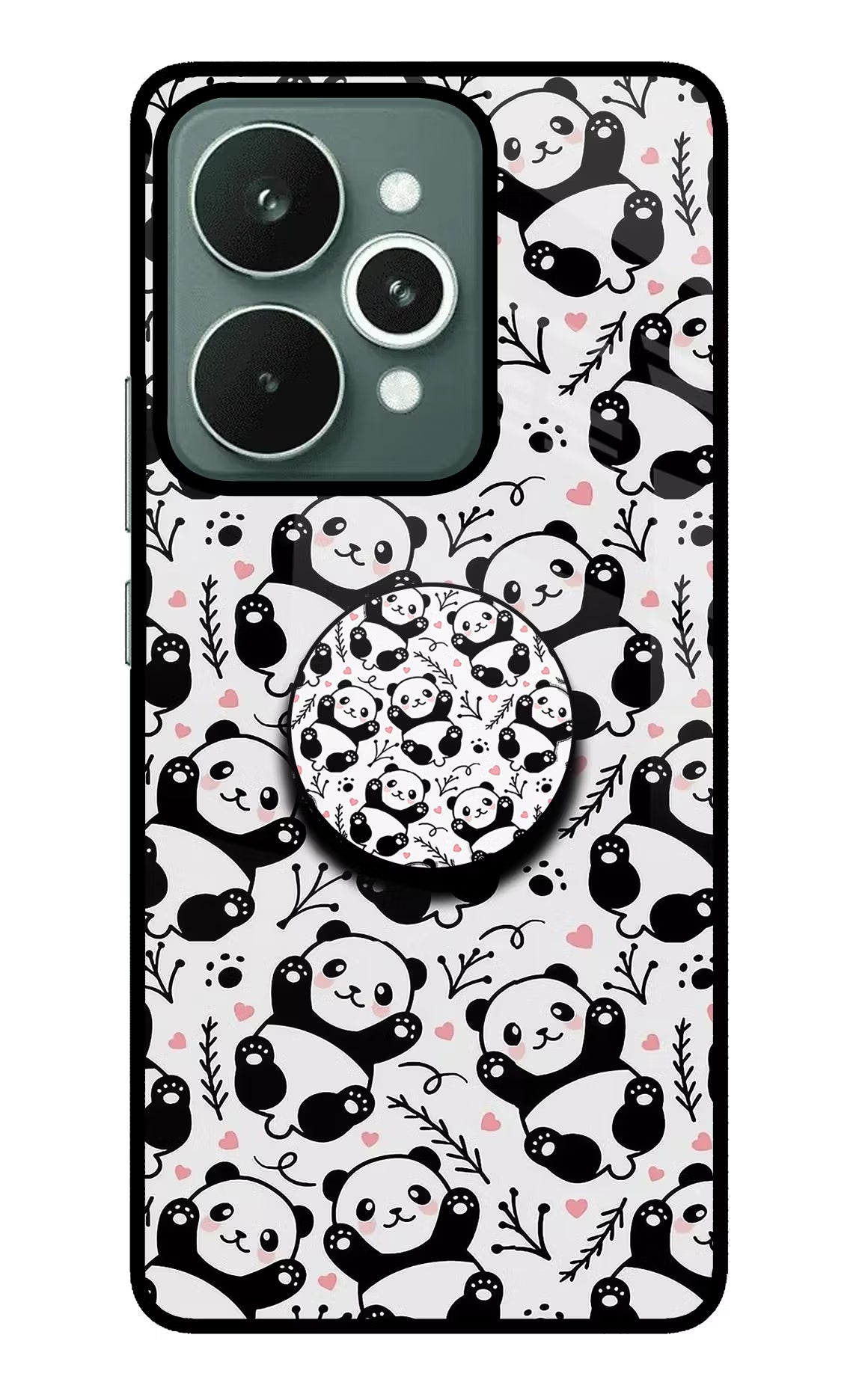 Cute Panda Realme 15 Pop Case by Casekaro