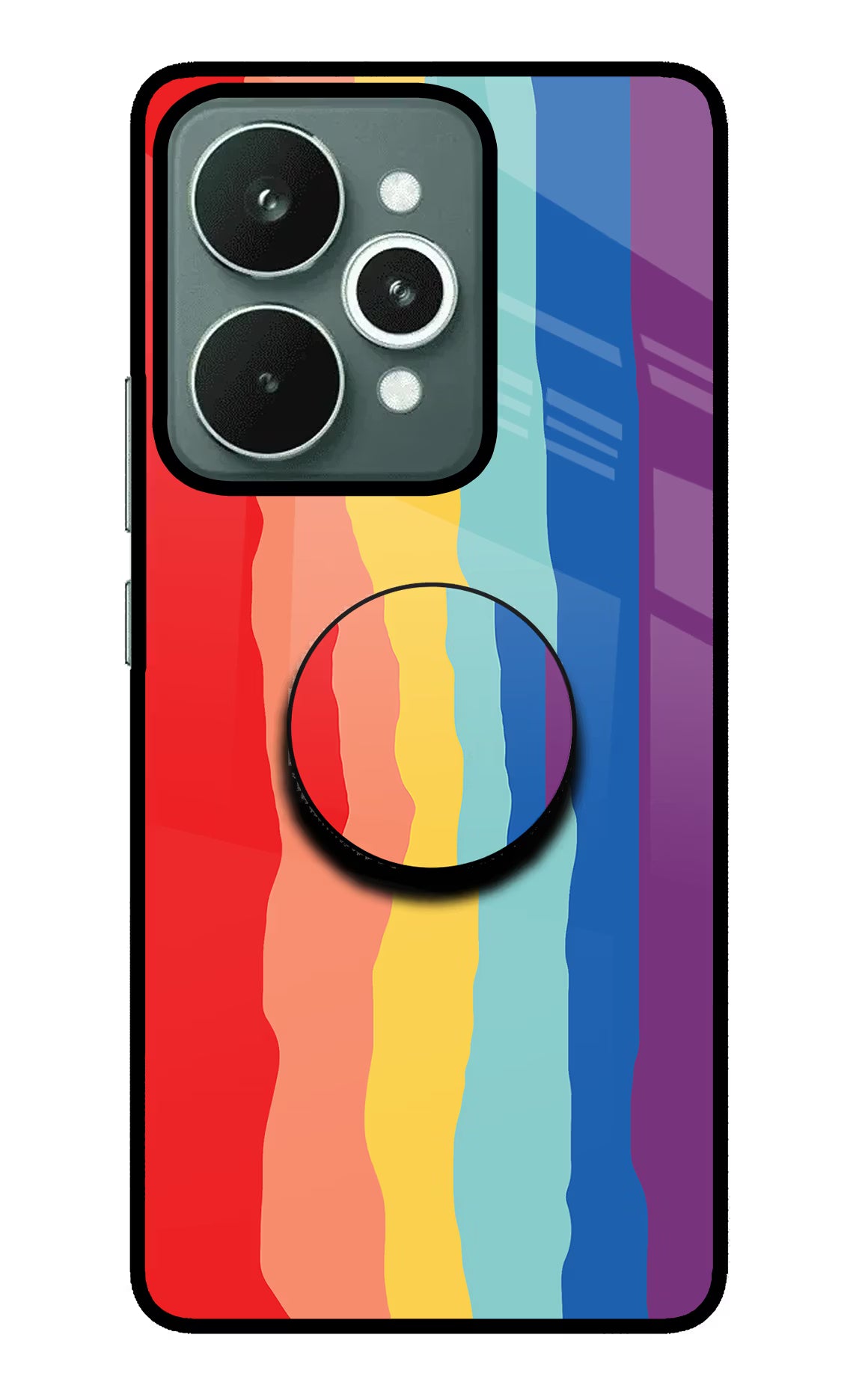 Rainbow Realme 15 Pop Case by Casekaro