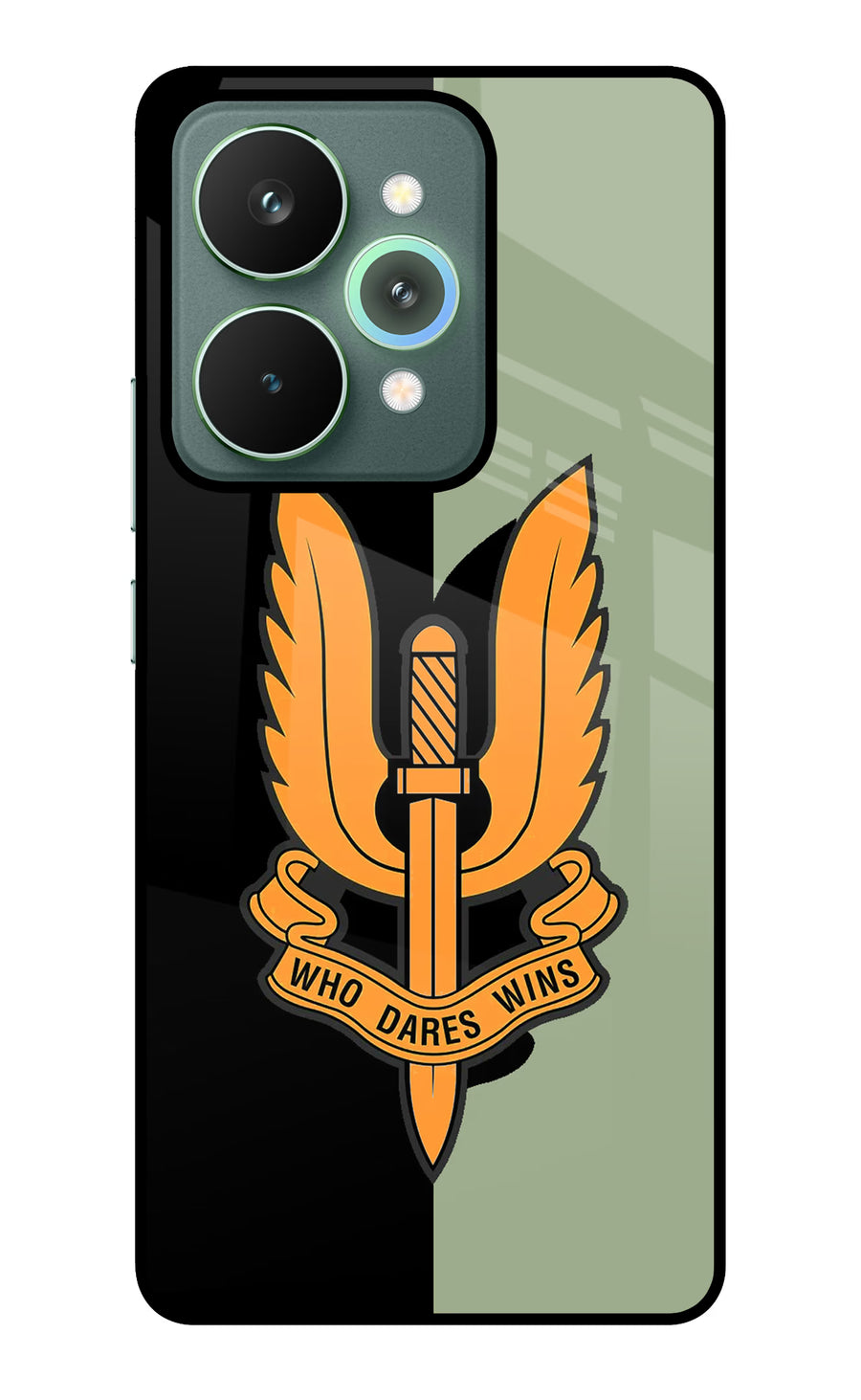 Balidan Logo Realme 15 Pro Back Cover, Glass case