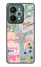 Studio Ghibli Realme 15 Pro Glass Case