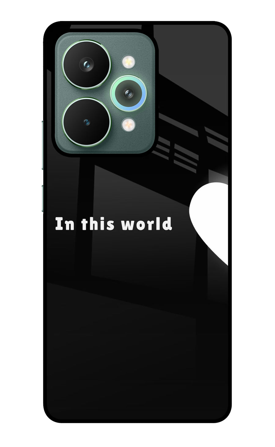 This World Realme 15 Pro Back Cover, Glass case