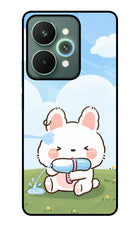 Bunny Treat Realme 15 Pro Glass Case