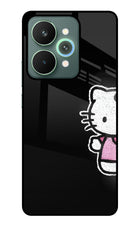 Kitty Charm Realme 15 Pro Glass Case