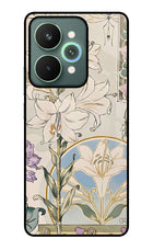 White Lily Realme 15 Pro Glass Case