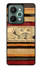 Vinyl Stripes Realme 15 Pro Glass Case