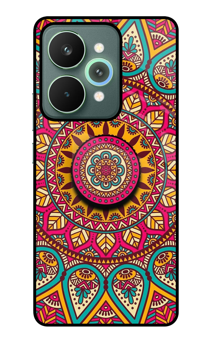 Mandala Realme 15 Pro Pop Case, Glass case