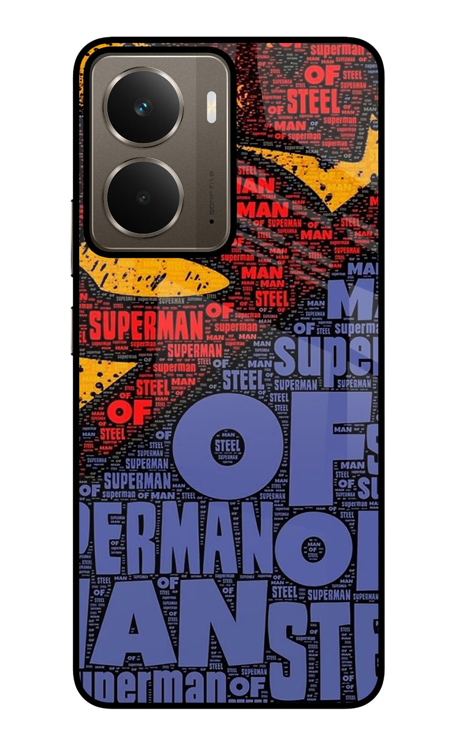 Superman Realme P3 Back Cover, Glass case