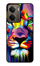 Lion Realme P3 Glass Case