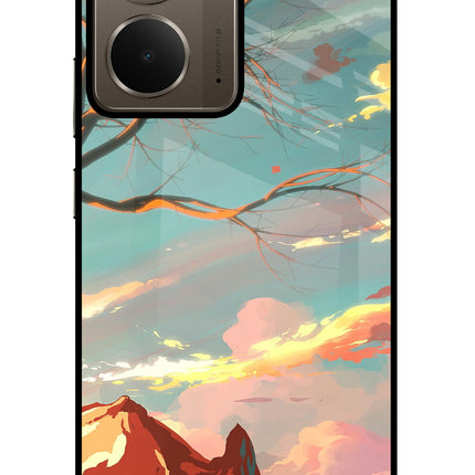 Scenery Realme P3 Glass Case