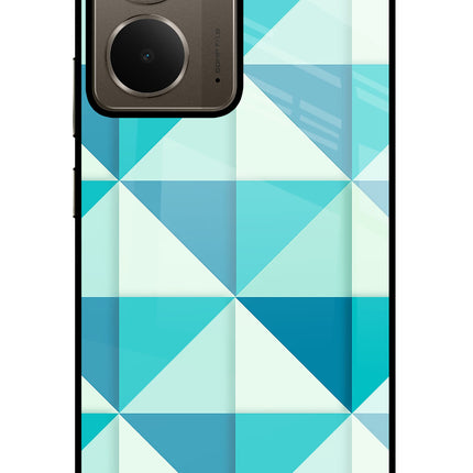 Abstract Realme P3 Glass Case