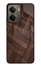 Wooden Texture Design Realme P3 Glass Case