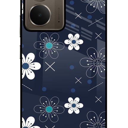 Flowers Realme P3 Glass Case