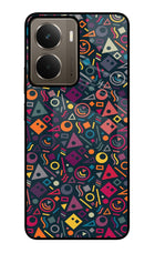 Geometric Abstract Realme P3 Glass Case