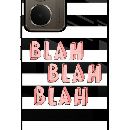 Blah Blah Blah Realme P3 Glass Case