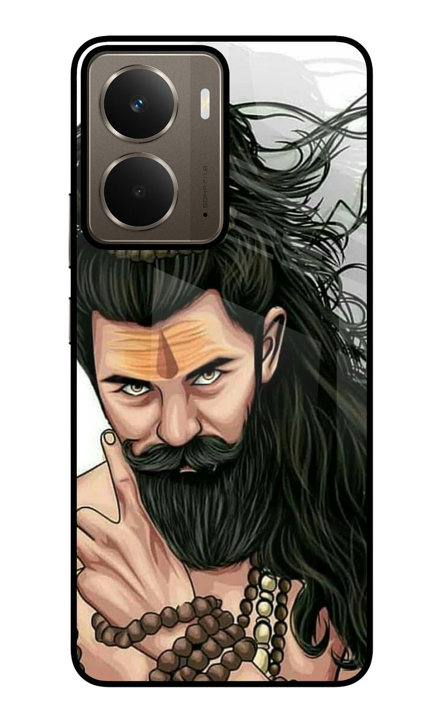 Mahadev Realme P3 Back Cover, Glass case