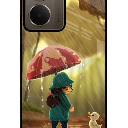 Rainy Day Realme P3 Glass Case
