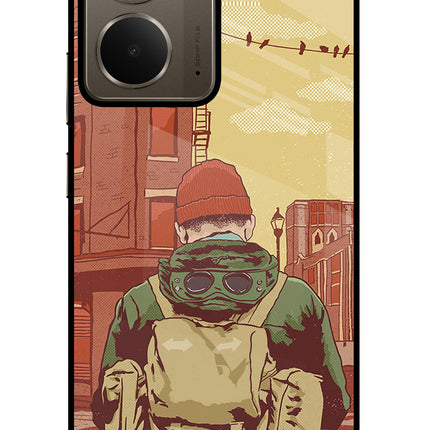 Adventurous Realme P3 Glass Case
