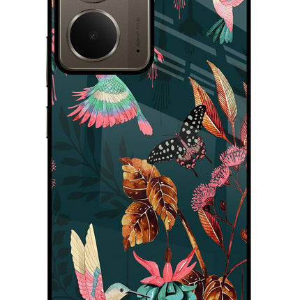 Birds Realme P3 Glass Case