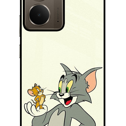 Tom & Jerry Realme P3 Glass Case