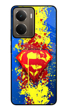 Superman logo Realme P3 Glass Case