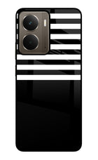 Black and White Print Realme P3 Glass Case