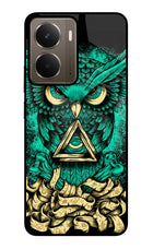 Green Owl Realme P3 Glass Case