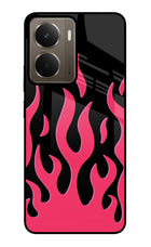 Fire Flames Realme P3 Glass Case