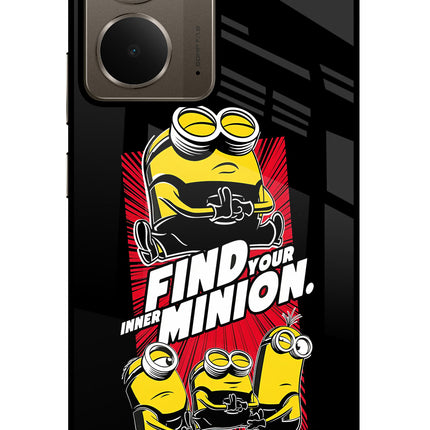 Find your inner Minion Realme P3 Glass Case